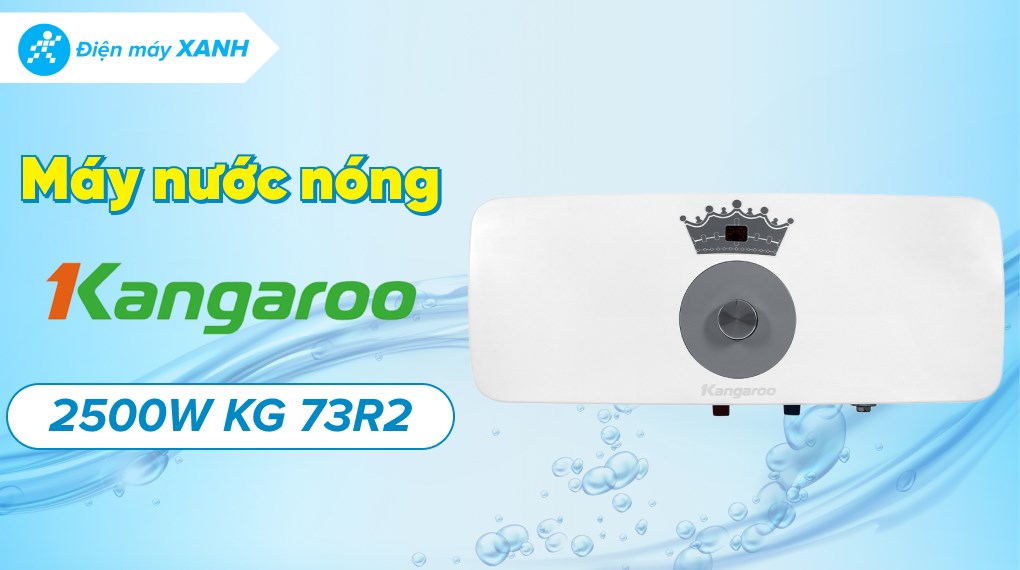 Máy nước nóng gián tiếp Kangaroo 22 lít 2500W KG 73R2