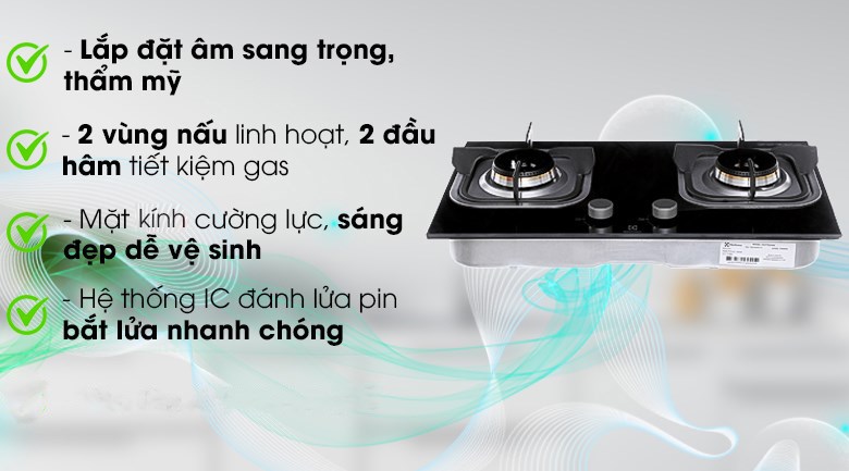 Bếp ga âm Electrolux EGT7221EK