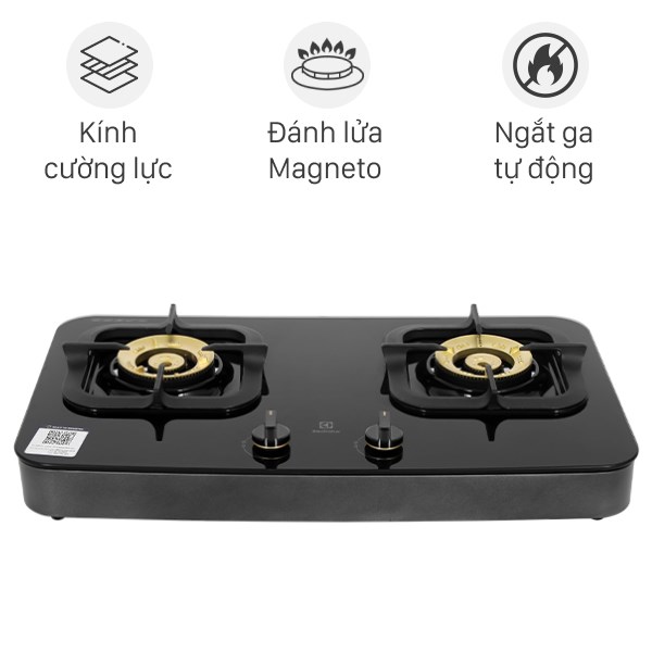 Bếp ga đôi Electrolux ETG7286GKR