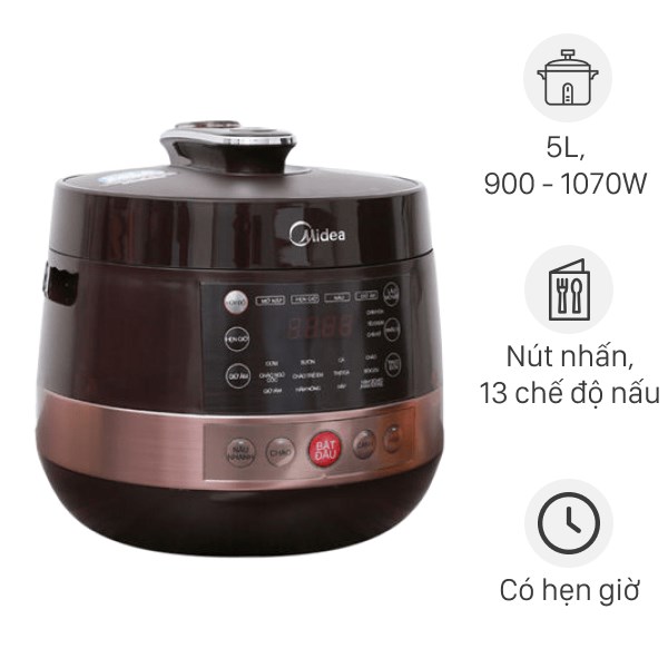 Nồi áp suất điện Midea MY-CS5039 5 lít