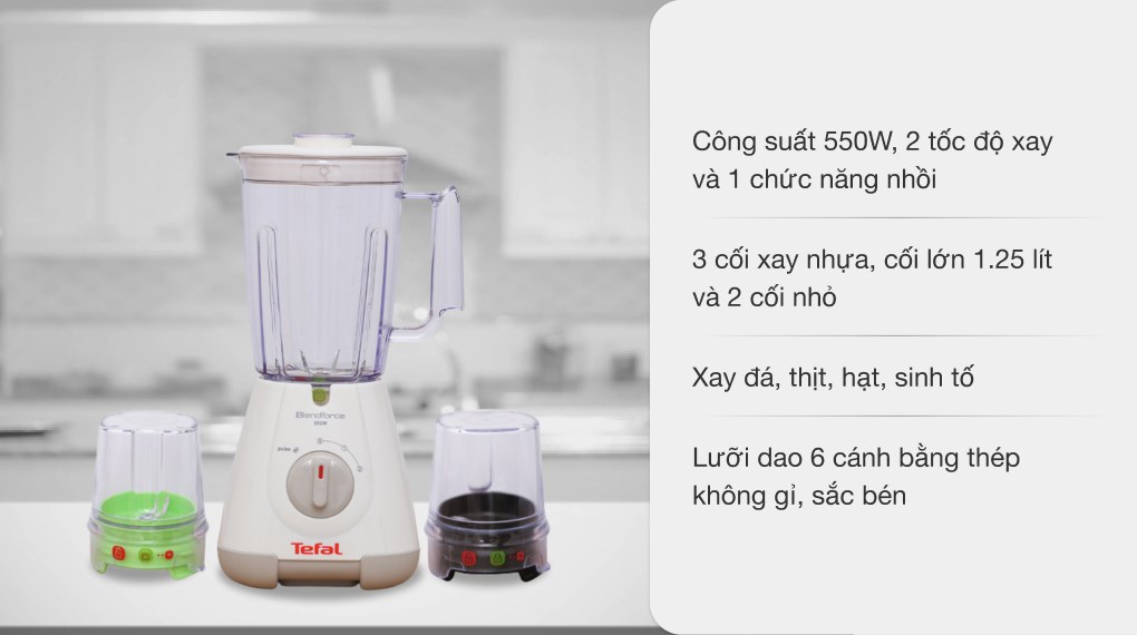 Máy xay sinh tố đa năng Tefal BL309166