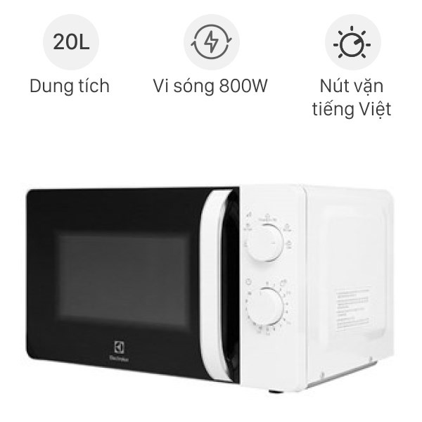 Lò vi sóng Electrolux EMM20K18GW 20 lít