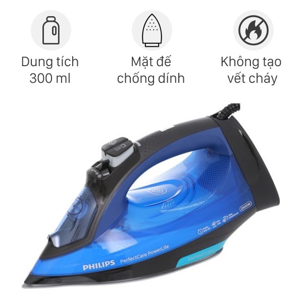 Bàn ủi hơi nước Philips GC3920 2500W