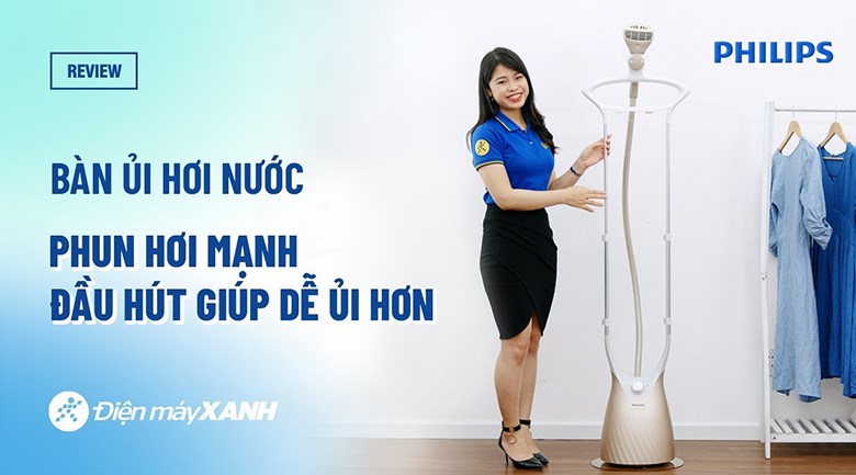 Bàn ủi hơi nước đứng Philips GC576 2200W