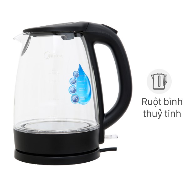 Bình đun siêu tốc Midea 1.8 lít MK-18GC