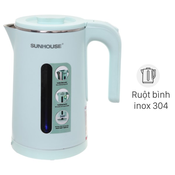 Bình đun siêu tốc Sunhouse 1.8 lít SHD1351