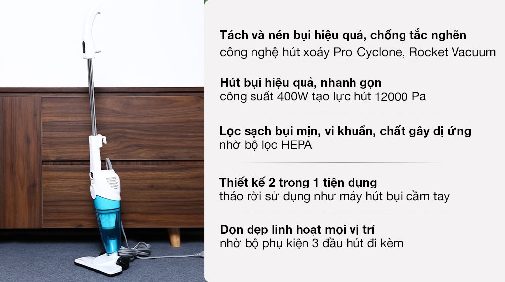 Máy hút bụi cầm tay Deerma DX118C