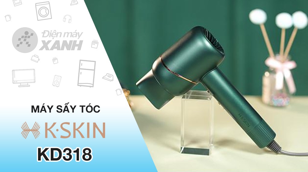 Máy sấy tóc 1500W K.SKIN KD318