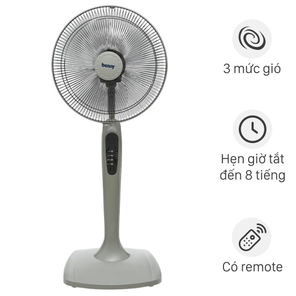 Quạt đứng Benny 3 cánh FM16GX 50W