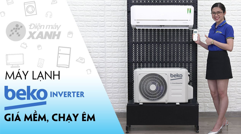 Máy lạnh Beko Inverter 1.5 HP RSVC12VS