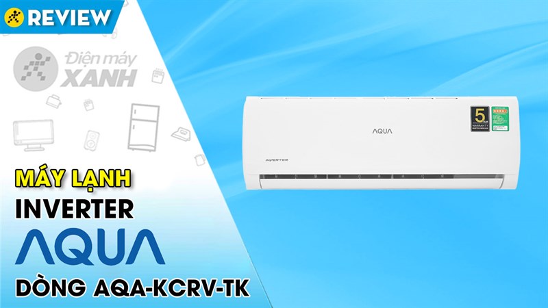 Máy lạnh Aqua Inverter 1 HP AQA-KCRV10TK