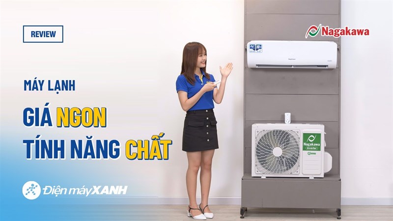 Máy lạnh Nagakawa Inverter 1 HP NIS-C09R2H10