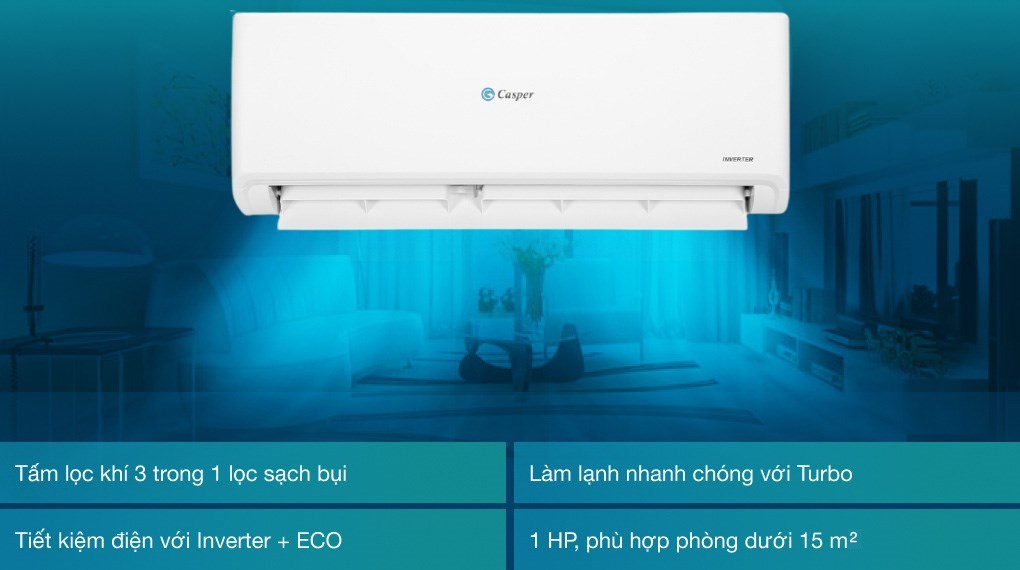 Máy lạnh Casper Inverter 1 HP GC-09IS32