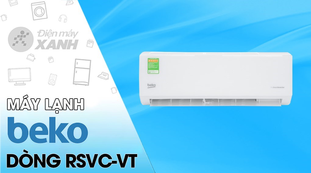 Máy lạnh Beko Inverter 1 HP RSVC09VT