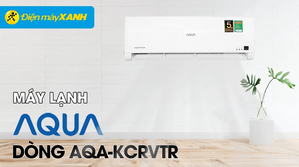 Máy lạnh Aqua Inverter 1.5 HP AQA-KCRV13TR