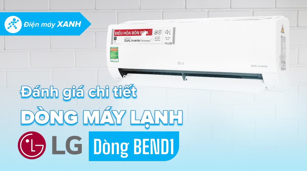 Máy lạnh 2 chiều LG Inverter 1 HP B10END1