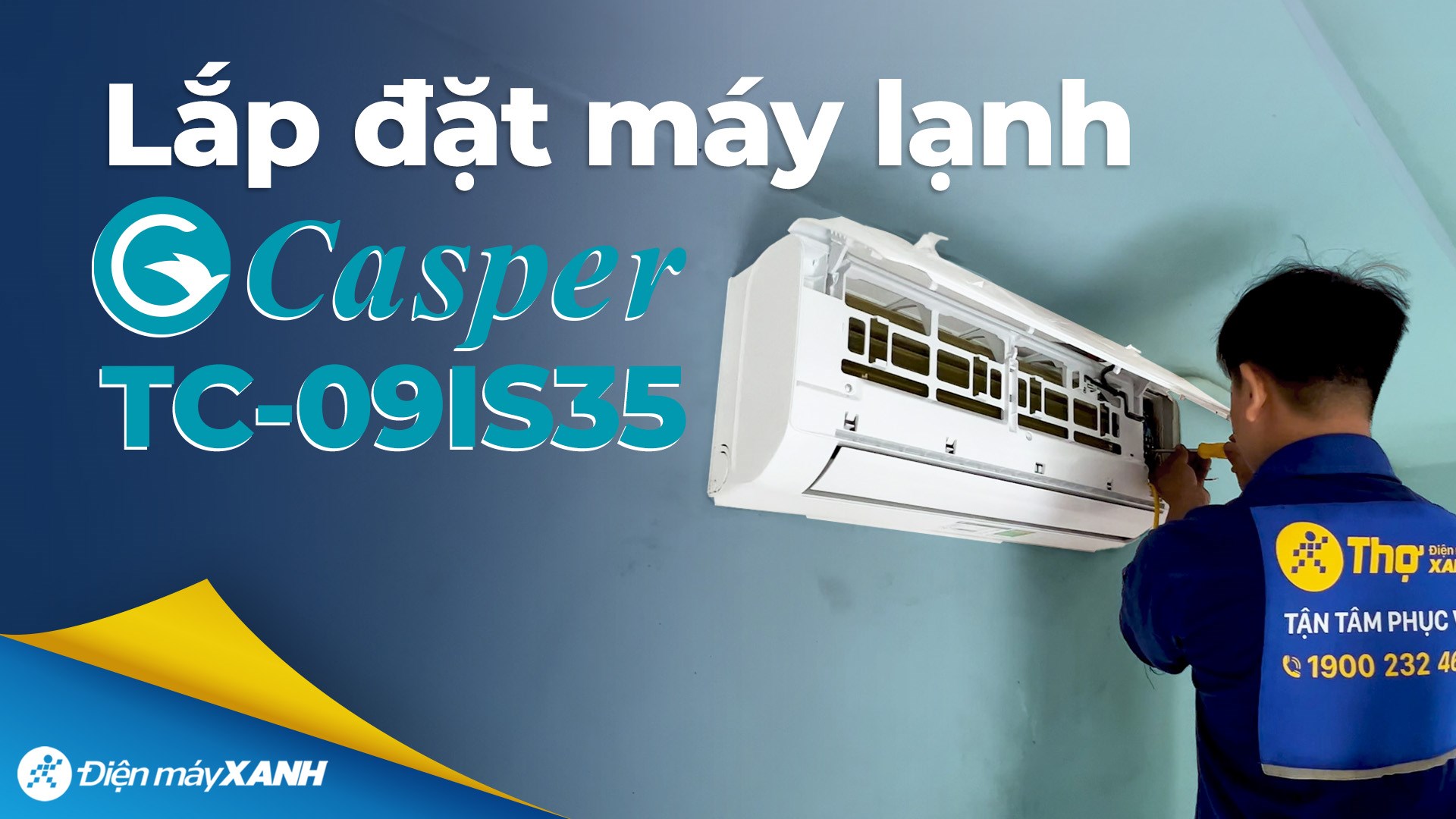 Máy lạnh Casper Inverter 1 HP TC-09IS35