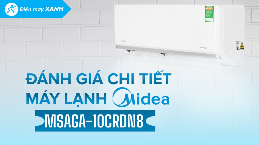 Máy lạnh Midea Inverter 1 HP MSAGA-10CRDN8