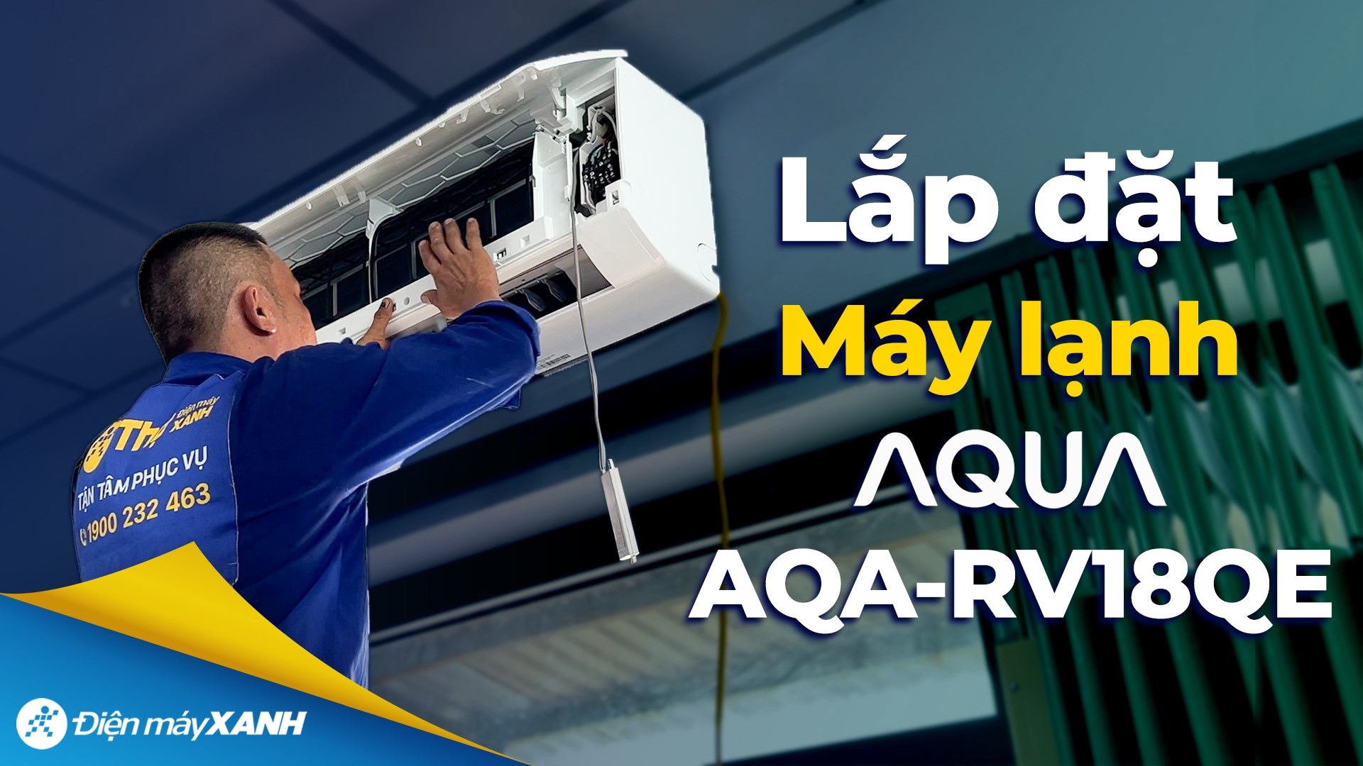 Máy lạnh AQUA Inverter 2 HP AQA-RV18QE