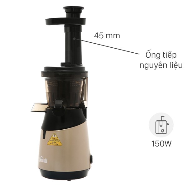 Máy ép chậm Ferroli FSJ-150M