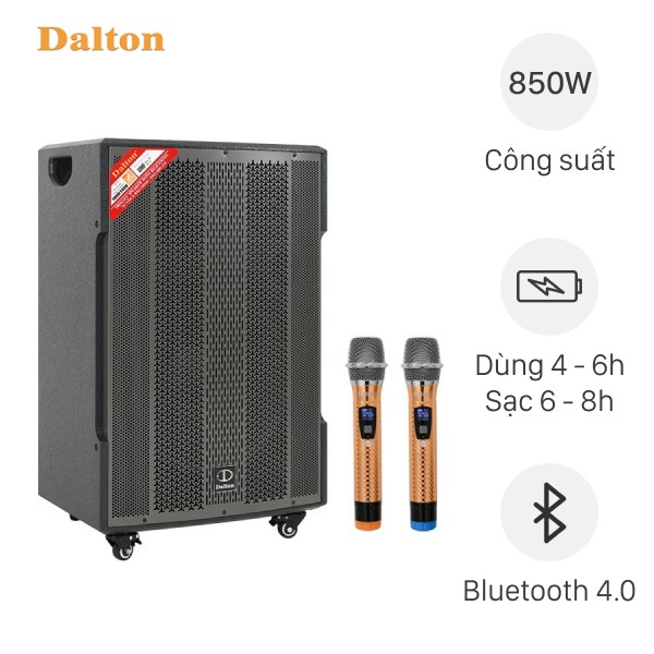 Loa kéo karaoke Dalton TS-18G850X 850W