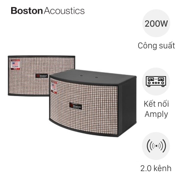 Cặp loa karaoke Boston Acoustic Classic 8 200W