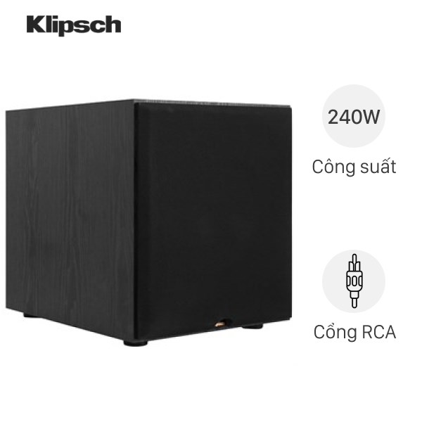 Loa siêu trầm Klipsch SUB100-BK 240W