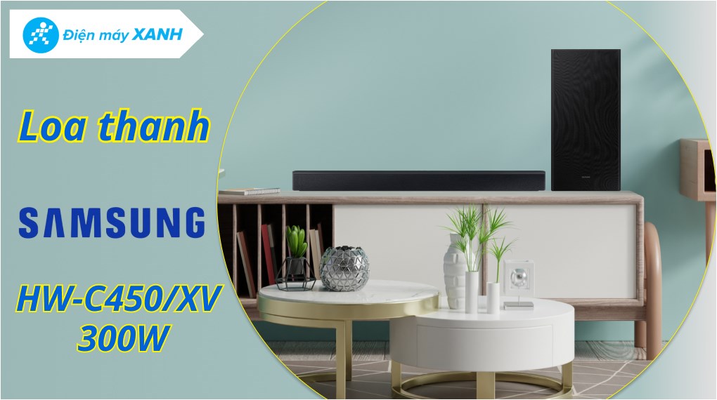 Bộ loa thanh Samsung HW-C450/XV 300W