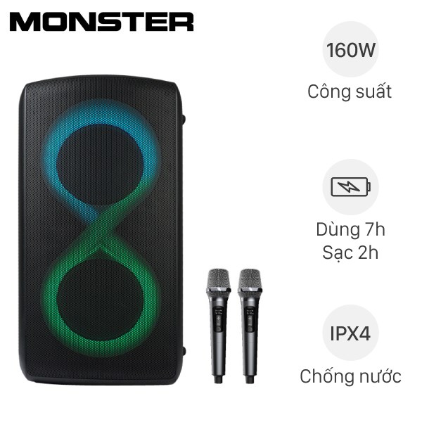 Loa Bluetooth Monster Musicbox Cycle MS22138