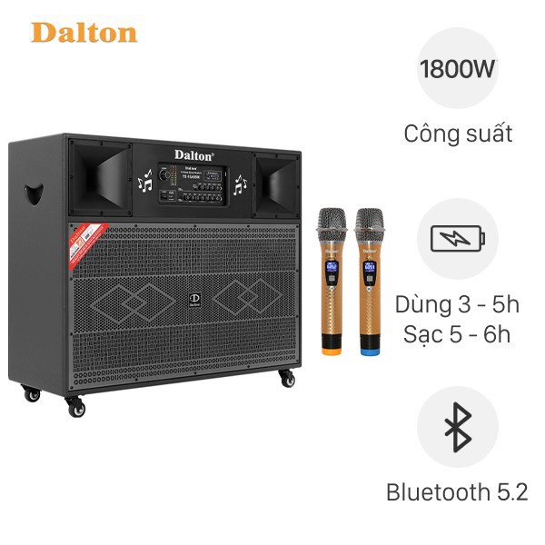 Loa kéo karaoke Dalton TS-15A6500