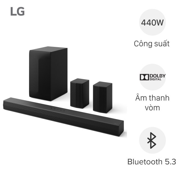 Bộ loa thanh LG S60TR 440W