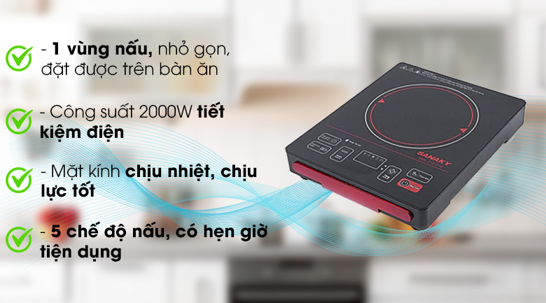 Bếp hồng ngoại Sanaky SNK-2101HG