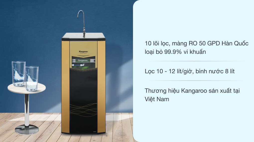 Máy lọc nước RO Kangaroo KG10G4 10 lõi