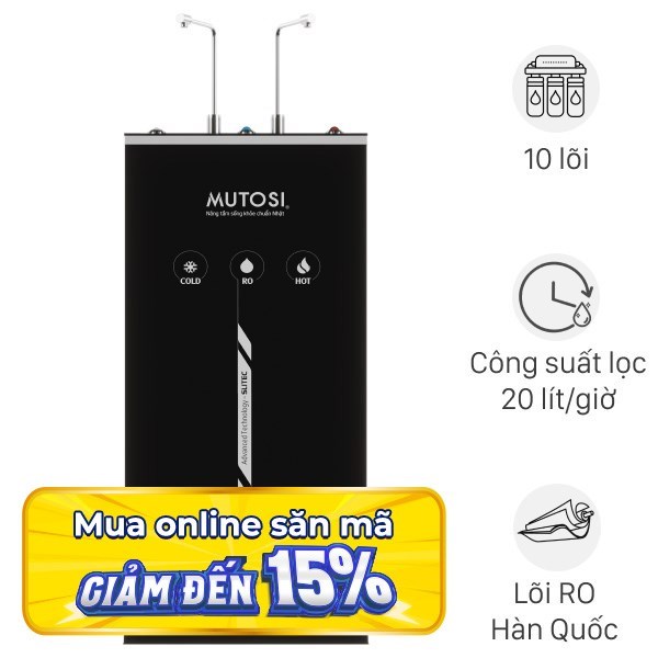 Máy lọc nước RO nóng nguội lạnh Mutosi MP-M1011 10 lõi