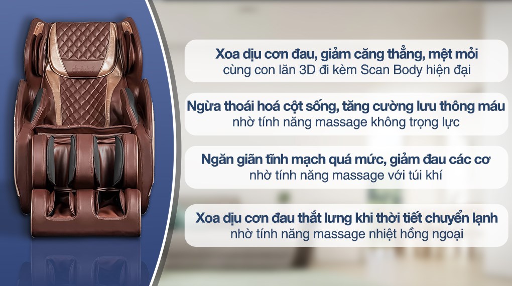 Ghế Massage Daikiosan DVGM-10003