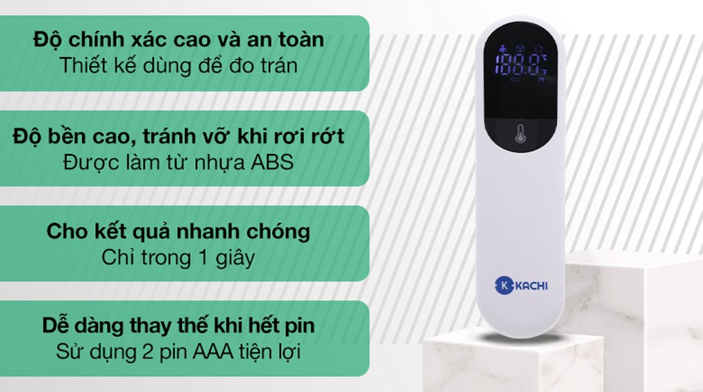 Nhiệt kế điện tử hồng ngoại Kachi JXB-315