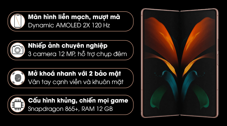 Điện thoại Samsung Galaxy Z Fold2 5G