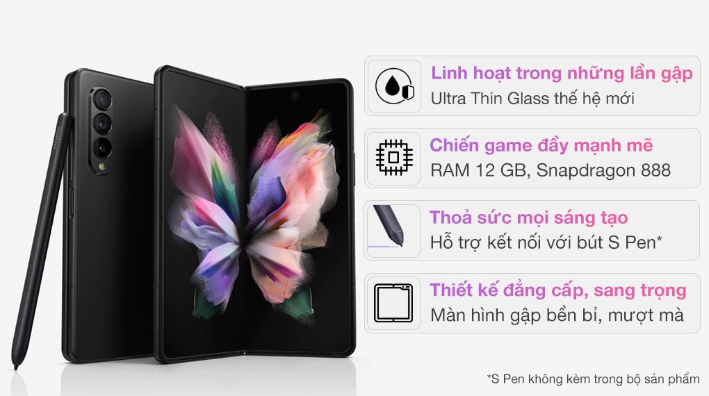 Điện thoại Samsung Galaxy Z Fold3 5G 256GB