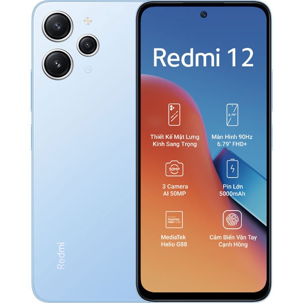 Điện thoại Xiaomi Redmi 12 8GB/128GB