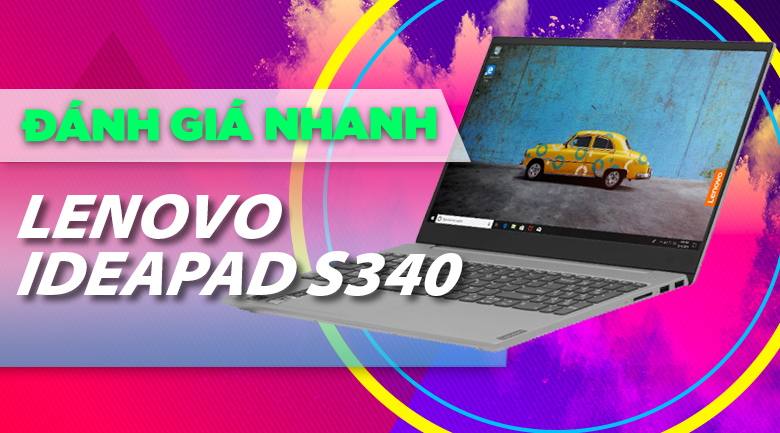 Laptop Lenovo Ideapad S340 14IWL i3 8145U/8GB/1TB/Win10 (81N70064VN)