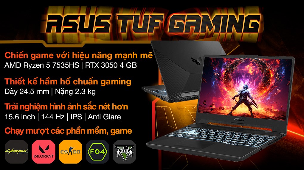 Asus TUF Gaming A15 FA506NC R5 7535HS (HN017W)