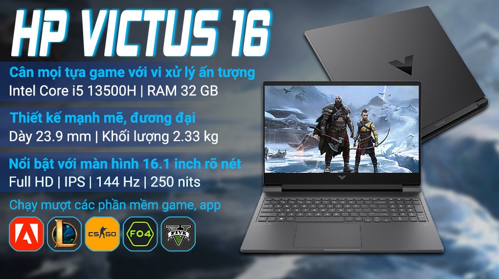 HP Gaming VICTUS 16 r0228TX i5 13500H (9Q979PA)