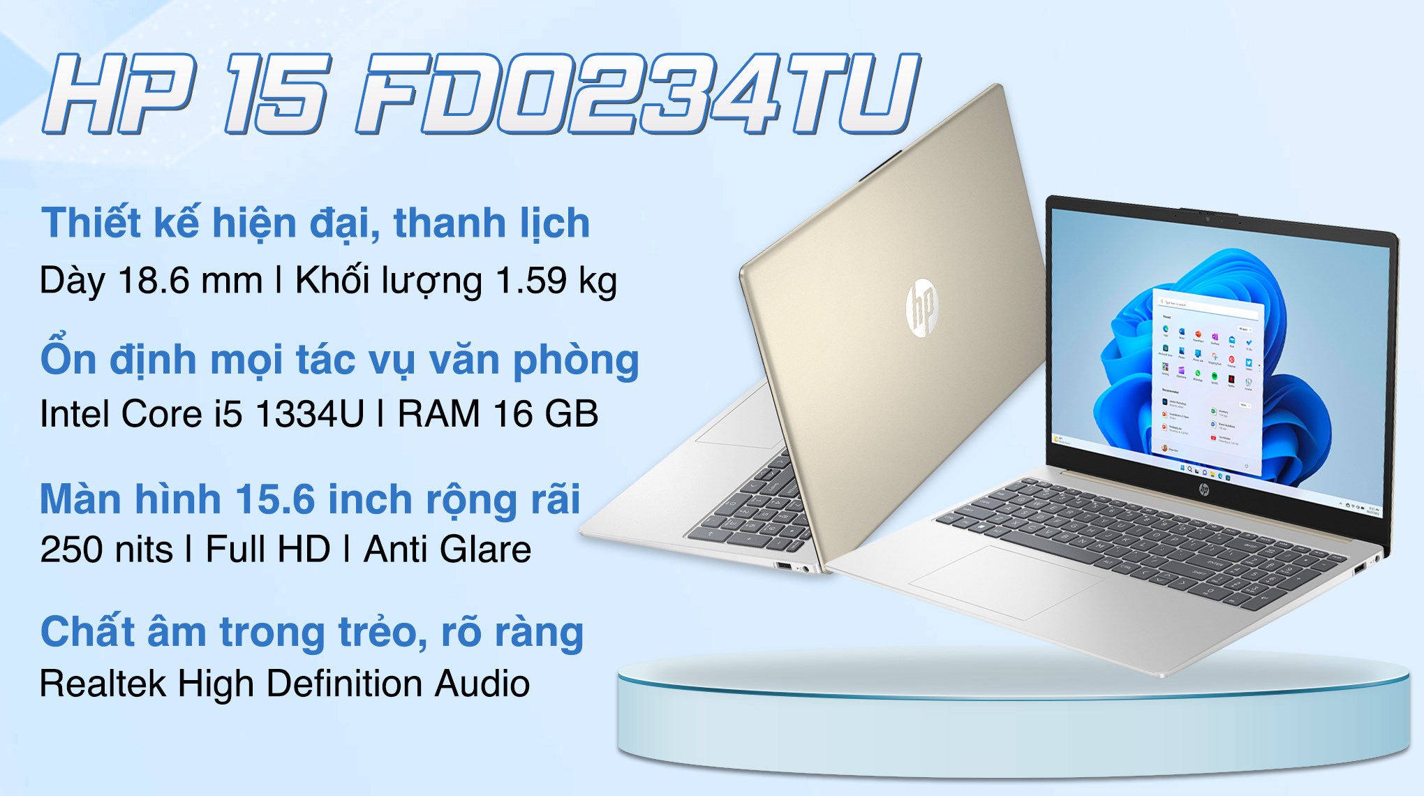 HP 15 fd0234TU i5 1334U (9Q969PA)