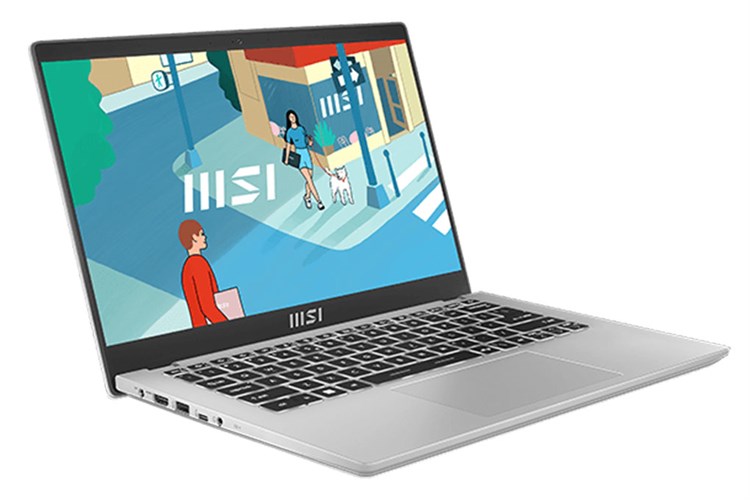 Laptop MSI Modern 14 C13M i5 1335U/16GB/512GB/Win11 (611VN) Màu Bạc