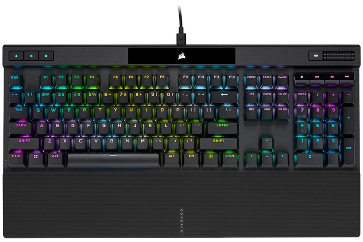 Bàn Phím Cơ Có Dây Gaming Corsair K70 PRO BLK-MX Brown-RGB Màu Đen