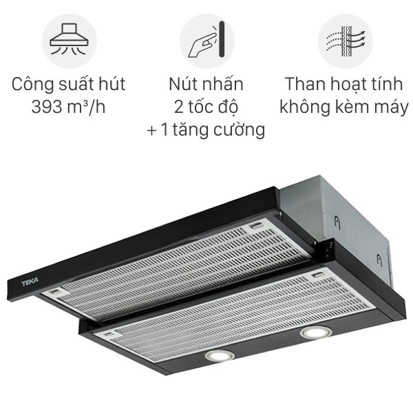 Máy hút mùi âm tủ Teka CNL 6415 BK