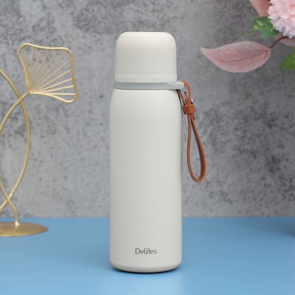 Bình giữ nhiệt Inox 500 ml Delites Z102 trắng