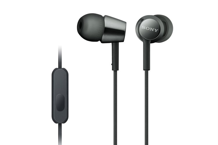 Tai nghe Có Dây Sony MDR-EX155AP Màu Đen