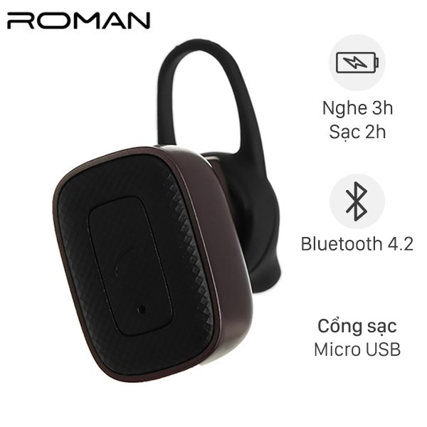 Tai nghe Bluetooth 1 Bên Roman Q5C