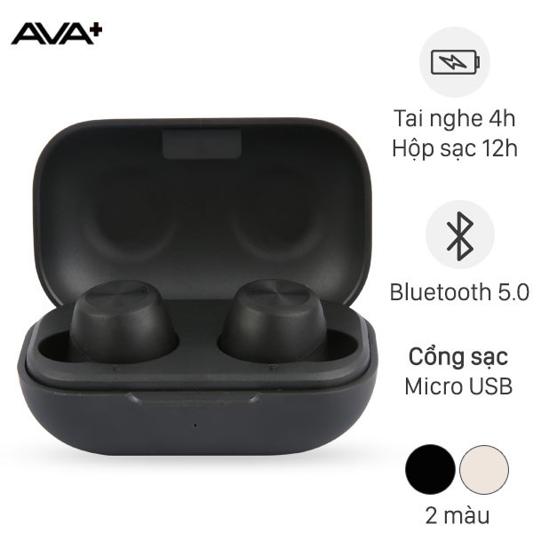 Tai nghe Bluetooth True Wireless AVA  DS201A-WB